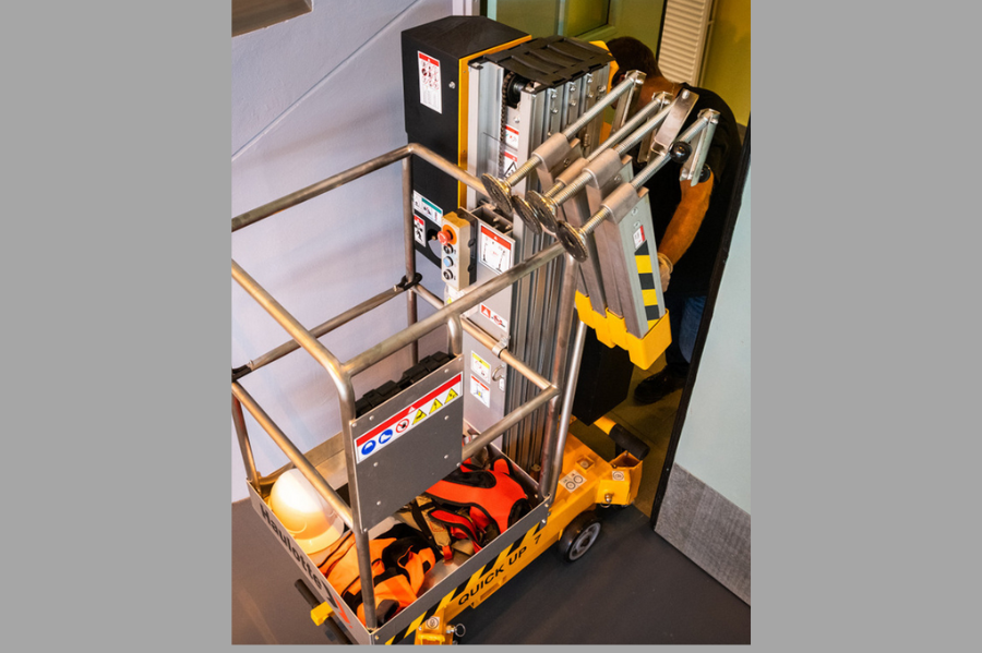 Nacelles Push Around Quick Up : Solution idéale en Isère et Rhône-Alpes pour vos projets en hauteur