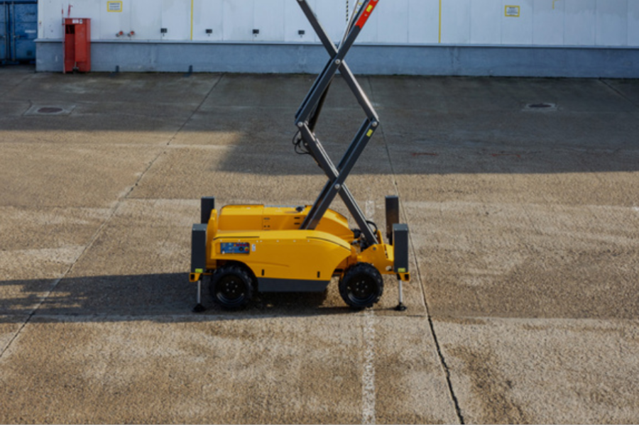 Nacelle ciseaux COMPACT DX : Performance Tout-Terrain pour Travaux en Extérieur en Isère et Rhône -Alpes