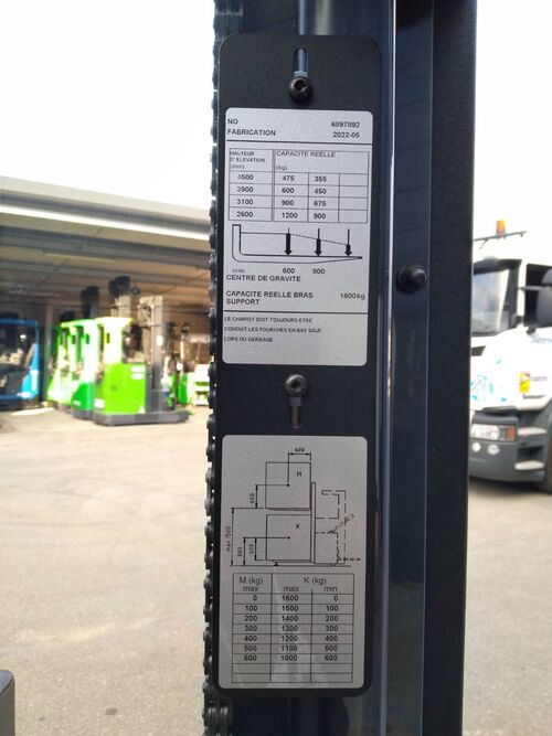 gerbeur &eacute;lectrique CESAB S212L E000648