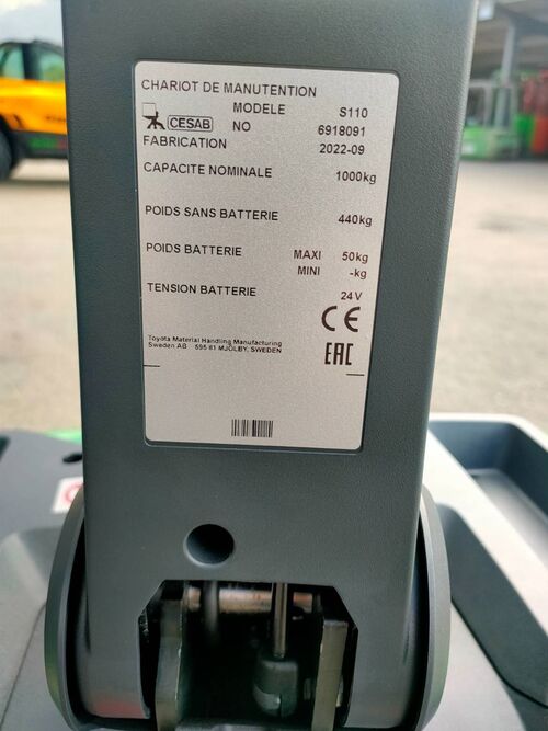 gerbeur &eacute;lectrique CESAB S110 E002098