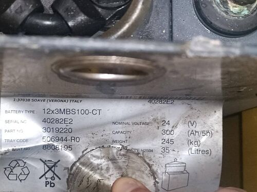 gerbeur &eacute;lectrique Yale MP20XD E003576