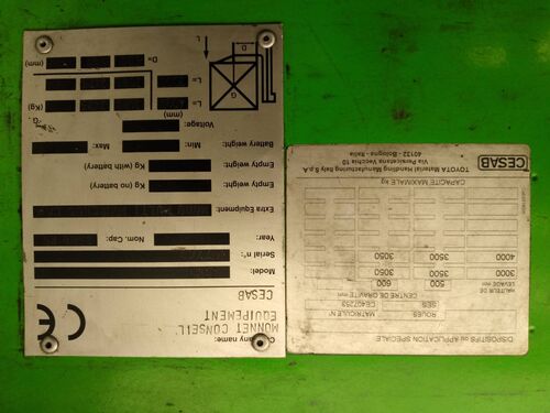 chariot élévateur diesel CESAB M335D 2401