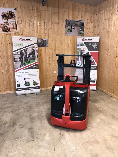 Gerbeurs éléctriques sur Vinay : gerbeur électrique BT SPE160L E002745