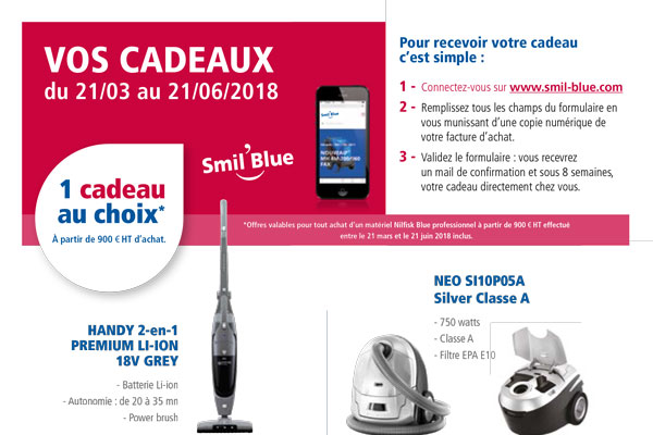 Catalogue de promotions Printemps NILFISK nettoyage professionnel