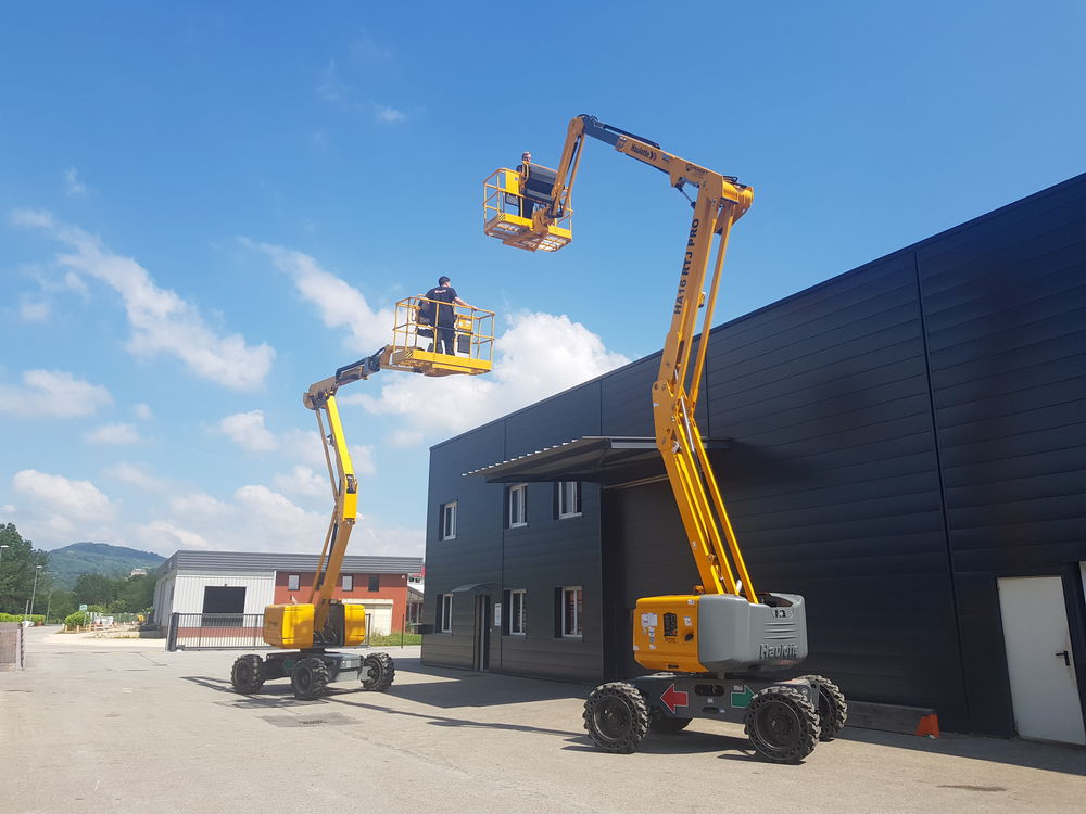 Nouvelle nacelle articul&eacute;e t&eacute;lescopique HA16RTJ