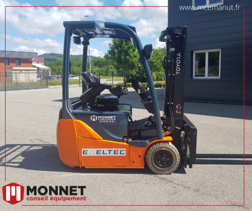 Un chariot aux couleurs de notre client!