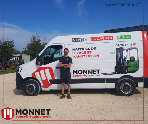 Axel, nouveau technicien itin&eacute;rant Monnet Conseil Equipement