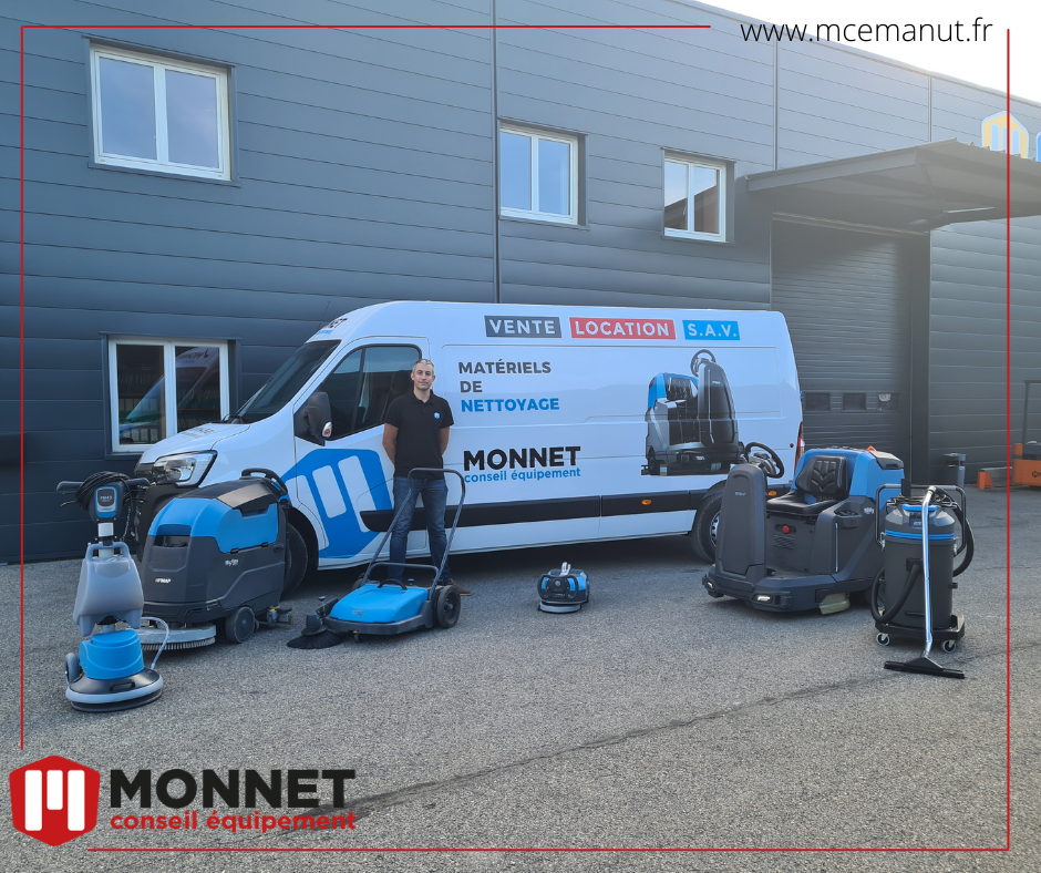 🔵🔵 Monnet Conseil Equipement se pare de bleu pour sa nouvelle a