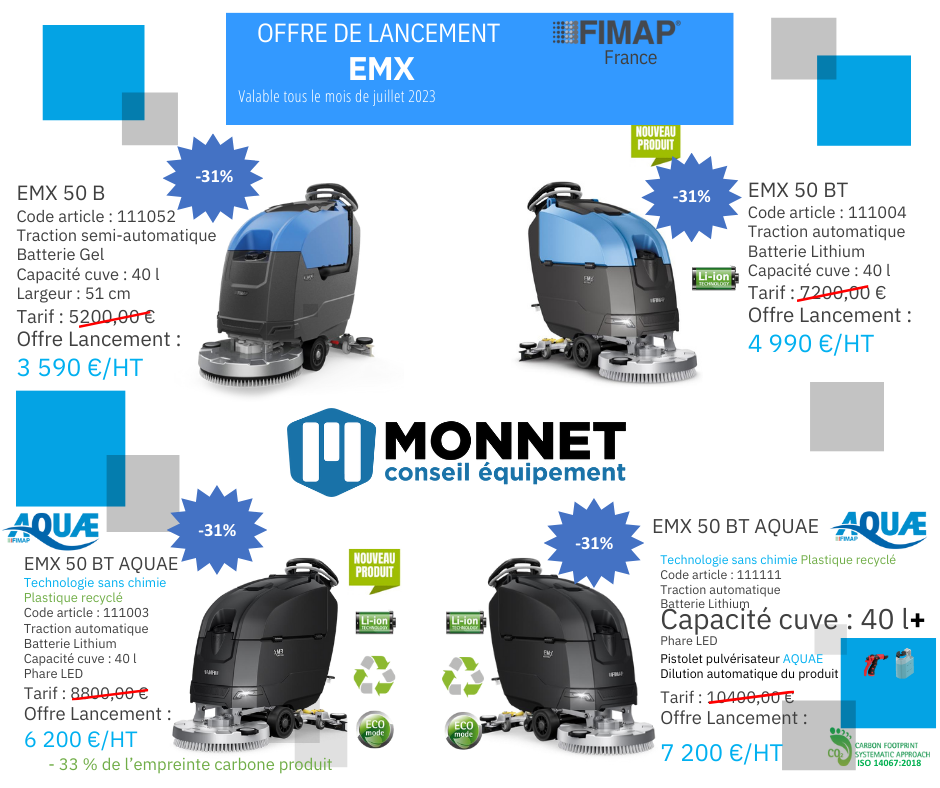 PROMO SUR LA NOUVELLE GAMME FIMAP