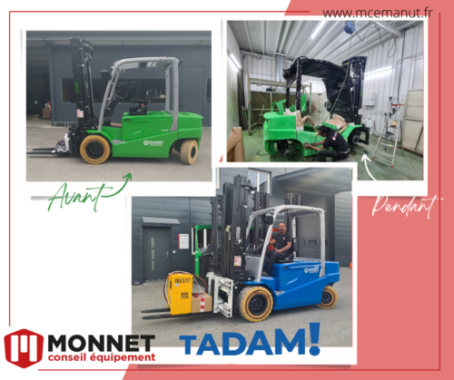 Nouveau look pour ce B650 Cesab