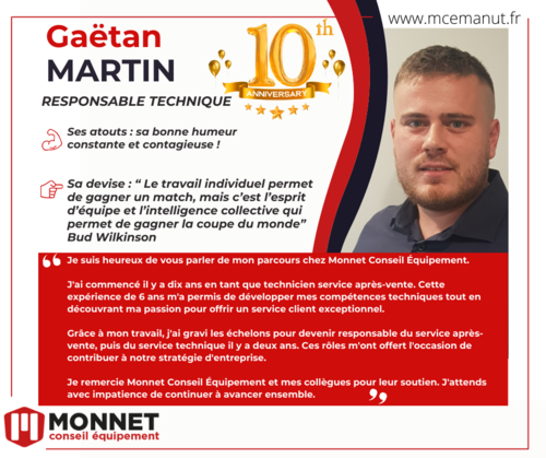 C&eacute;l&eacute;bration Sp&eacute;ciale chez Monnet Conseil Equipement