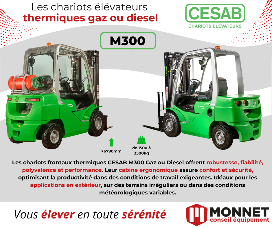 ZOOM sur nos chariots thermiques !