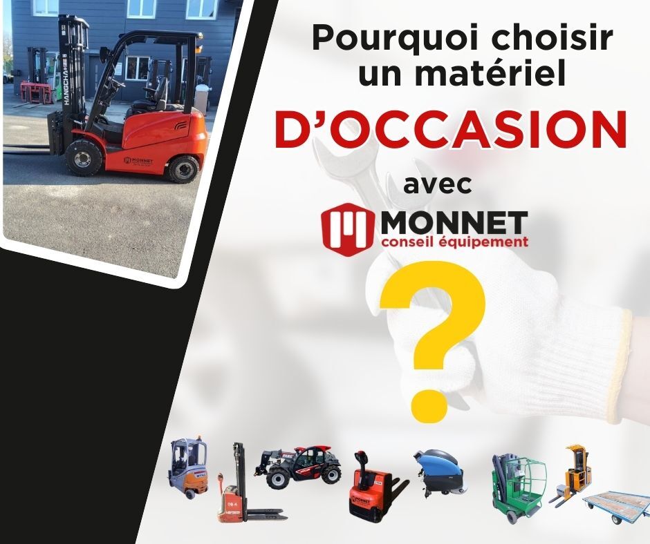 Achat de mat&eacute;riel de manutention et nettoyage d'occasion en Is&egrave;re et Rh&ocirc;ne-Alpes