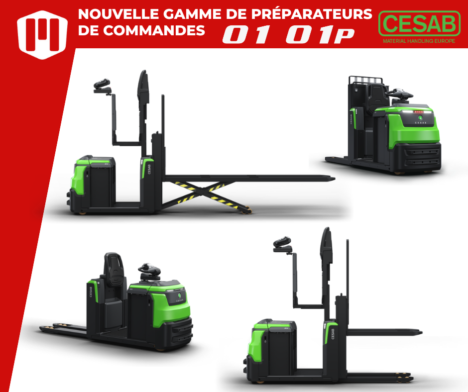 Nouvelle gamme de pr&eacute;parateurs de commandes CESAB O1 & OP - Vinay (Is&egrave;re)
