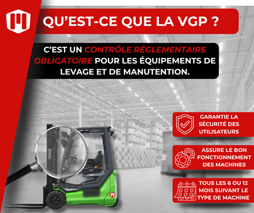 VGP : Pourquoi la V&eacute;rification G&eacute;n&eacute;rale P&eacute;riodique est indispensable pour vos &eacute;quipements de levage et de manutention