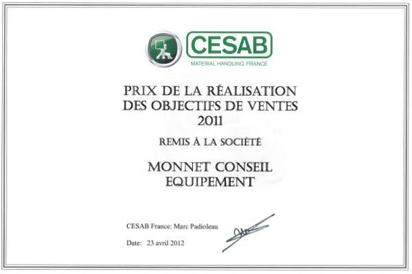 Notre histoire 2011